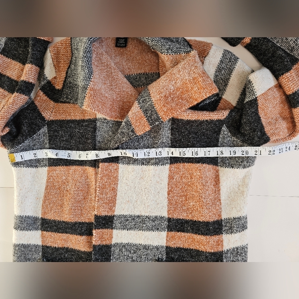 Alison Sheri L knit Striped Long Cardigan - Picture 3 of 6